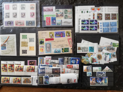 Lot timbre majoritatea nestampilate, diverse tari, cca 250 buc foto