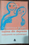 Iesirea din depresie: medicamente sau psihoterapie - Dominique Barbier