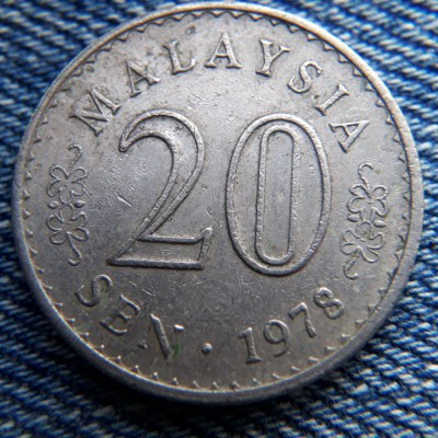 2L - 20 Sen 1978 Malaysia / Malaezia foto