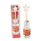 Cumpara ieftin Parfum camera cu betisor aroma Mere si Scortisoara &Oslash;2,5x6H, 12 cm, 10 ml