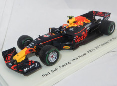 SPARK F1 RedBull Tag Heuer RB13 Verstappen 3rd place Chinese GP 2017 1:43 foto