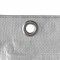 Prelata schelă 0,80 x 10 m, 150 g/m&sup2;, Albă, Protecție pentru șantier