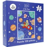 Puzzle 100 piese Le Petit Prince Enfants + 4 postere, Kiub