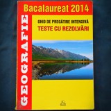 Cumpara ieftin GEOGRAFIE - TESTE CU REZOLVARI - GHID DE PREGATIRE INTENSIVA - BAC 2014