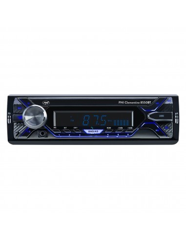Radio Mp3 Player Auto Pni Clementine 8550bt, Fata Detasabila, 4x45w, 12v, 1 Din, Cu Sd, Usb, Aux, Rca