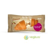 Croissant Proteic cu Crema de Alune de Padure Low Carb fara Zahar 65g