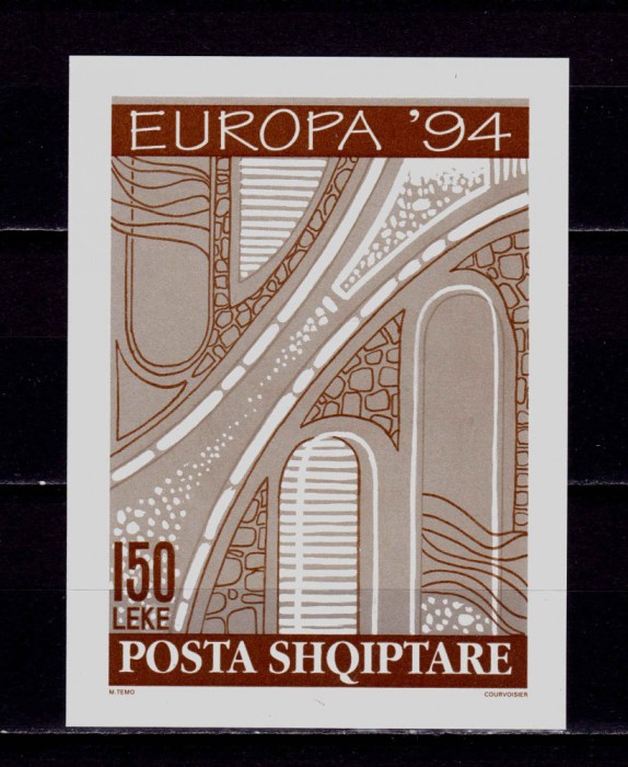 (C38) Albania 1994 ,&quot;Europa CEPT &#039;94&quot;,proiecte de transport, block 101 ned. ,MNH