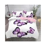 Cumpara ieftin Lenjerii de Pat Finet 3D, 4 Piese, Pat Dublu - SIPRD-02