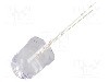 Dioda LED, 10mm, portocalie, 1120...1560mcd, 1mA, 1,8...2,2V, OPTOSUPPLY - OSO5PAA131A-1MA