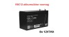 Pachet de baterii de &icirc;nlocuire APC RBC12 (8x 12V 7Ah)