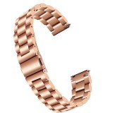 Cumpara ieftin Curea din metal, compatibila Samsung Galaxy Watch3 40mm, telescoape Quick Release, Rose Gold