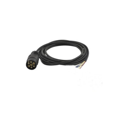 Cablaj remorca 7m cu fisa 7 pini , 5x0.50mm Cod: CH12044 Automotive TrustedCars foto