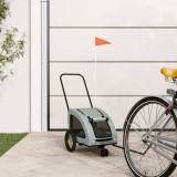 Gossi remorca de bicicleta animale companie, gri, textil oxford/fier