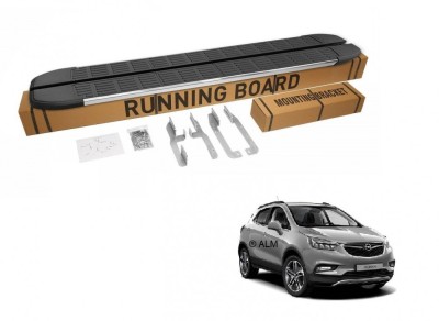 Praguri laterale tip treapta compatibile Opel Mokka 2012-2019 &amp;reg; ALM foto