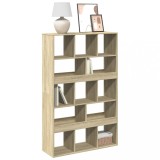 VidaXL Bibliotecă, stejar sonoma, 100x33x156,5 cm, lemn prelucrat