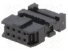 Conector IDC, 8 pini, pas pini 2.54mm, NINIGI - AWP-08 foto