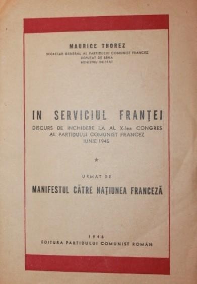 IN SERVICIUL FRANTEI