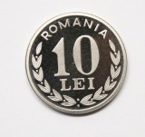 10 LEI 2000 DIN SET DE MONETARIE 2000 . PROOF .