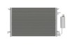 Condensator climatizare Opel VECTRA C, 04.2004-02.2009; SIGNUM, 04.2004-11.2008, Fiat CROMA, 06.2005-, Saab 9-3, 03.2005-, Alfa Romeo 147; 2003-2010;