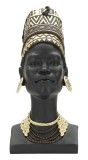 Mauro Ferretti Statuie Femeie Masai cm 21,5X27,5X45 | Aosom Romania