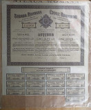 Acțiune Steaua Romana 500 lei, septembrie 1926/ Legațiunea Romaniei in Elveția