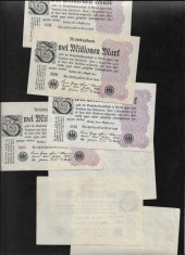 Germania 2000000 2 000 000 marci mark 1923 VF - XF pret pe bucata