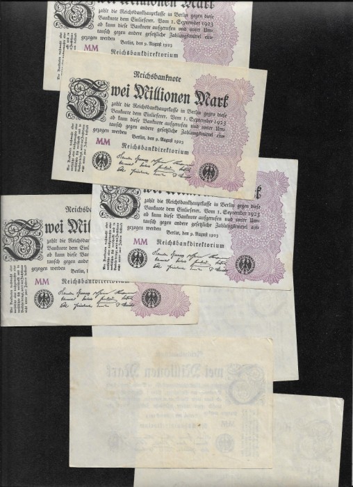 Germania 2000000 2 000 000 marci mark 1923 VF - XF pret pe bucata
