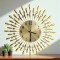 Ceas auriu de perete sunburst 38 cm