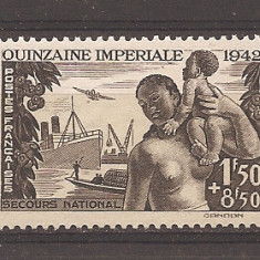 Franta 1942 - Timbre de caritate - Pentru două săptămâni imperiale, MNH