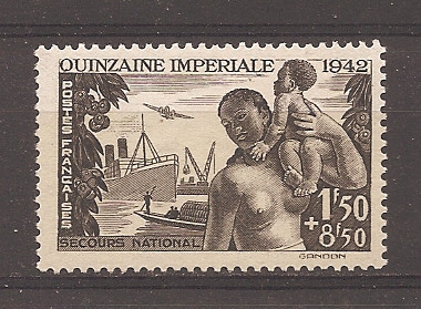 Franta 1942 - Timbre de caritate - Pentru două săptăm&acirc;ni imperiale, MNH