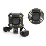 Claxon + Far trotineta cu acumulator