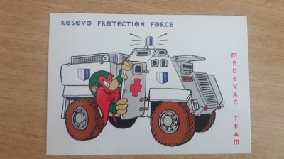 QW28 - Tematica militara - Misiune NATO in Kosovo foto