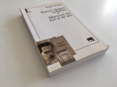 EUGEN RELGIS, ESEURI DESPRE IUDAISM. MARTURII DE IERI SI DE AZI