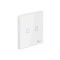 Intrerupator Sonoff dublu aplicat touch tip telecomanda cu doua canale radio T2EU2C-RF