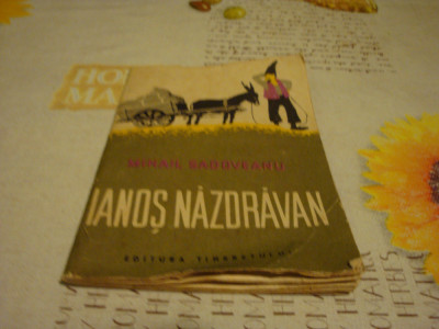 Sadoveanu-Ianos nazdravan- traista cu povesti-1960 - ilustratii D. Negrea-uzata foto
