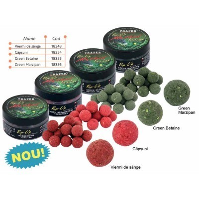 Pop-up Method Feeder 30g/10mm Traper Green marzipan foto