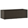 Strat inaltat gradina sistem automat udare cafeniu 100x43x33 cm