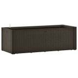 Strat inaltat gradina sistem automat udare cafeniu 100x43x33 cm