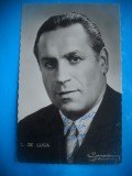 HOPCT 1439 -L DE LUCA -ITALIA-ACTORI/ARTISTI-AUTOGRAF-CIRCULATA, Necirculata, Fotografie