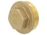 Dop cu flanșă alamă CW617N GEBO 290A-8BR - Termo&icirc;mbinare durabilă