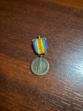Medalia Victoriei WW1 Marele Razboi pentru Civilizatie originala cu panglica