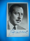 HOPCT 1505 ROLF KUTSCHERA -GERMANIA -ACTORI/ARTISTI-AUTOGRAF-CIRCULATA