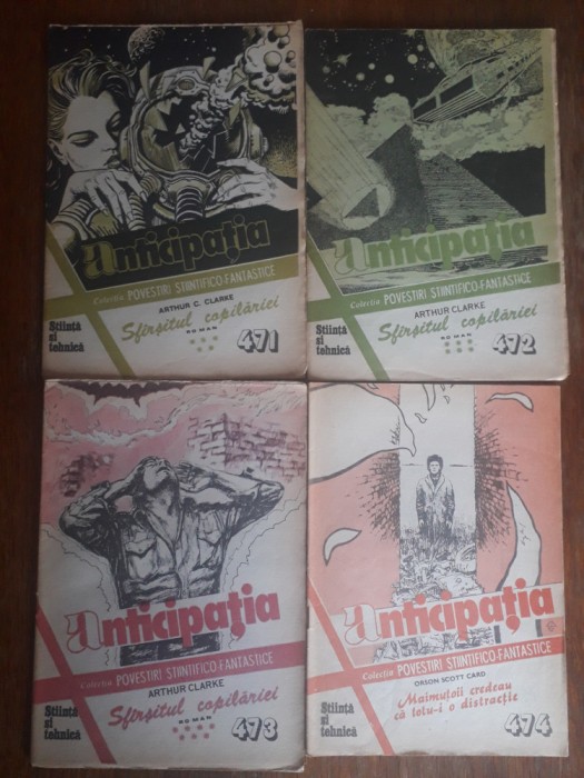 Lot 34 Reviste Anticipatia numere de la 467 la 540 / CRP
