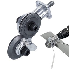 Set 7 piese Rqiurpn, Adaptor pentru masina de gaurit, Taiere metal, Compatibil cu diverse materiale