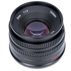 Obiectiv manual 7Artisans 35mm F1.4 Negru pentru Sony E-Mount foto