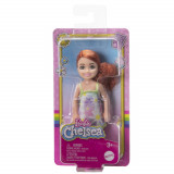 BARBIE PAPUSA CHELSEA ROSCATA CU ROCHITA CU FLORI SuperHeroes ToysZone, Mattel