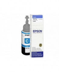 Cartus cerneala epson t6732 cyan capacitate 70ml pentru epson l800 foto