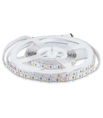 Banda LED SMD5050 60LED/m RGB +alb rece 6500K 12V IP20 5m V-TAC