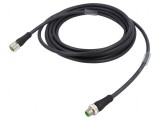 Cablu de conexiune Power IP67 63VAC 63VDC 12A 3m PIN: 4