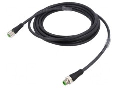 Cablu de conexiune Power IP67 63VAC 63VDC 12A 3m PIN: 4